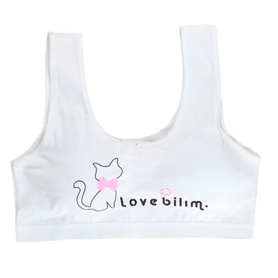 

Baby Girls Bras Young Girls Underwear For Sports Wireless Small Training Puberty Bras Undergarment Clothes