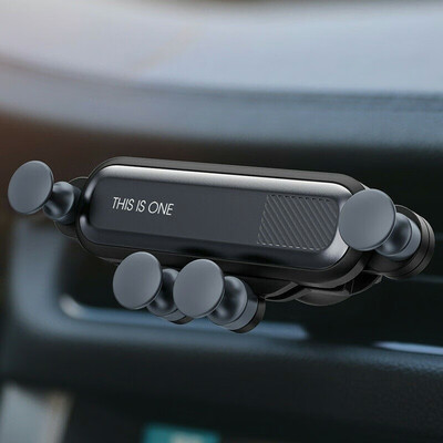 

Universal Gravity Car Phone Holder Air Vent Mount Stand Cradle For Mobile Phone