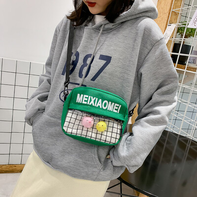 

Tailored Women Simple Chicken Bag Canvas Bag Casual Cute Student Shoulder Bag