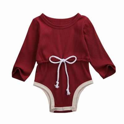 

Newborn Baby Girl Romper Jumpsuit Pajamas Long Sleeve Clothes Outfit