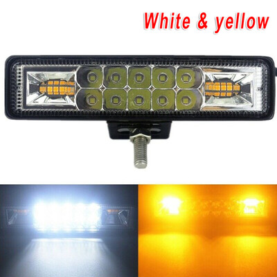 

48W Strobe Flash Work Light LED Light Bar For Jeep SUV Moto G3L2 Offroad 4X4 ATV