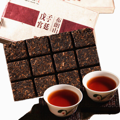 

C-PE152 Yunnan Puerh tea 2008 brick Pu Erh brick tea 80g Pu er ripe cha Health care tea