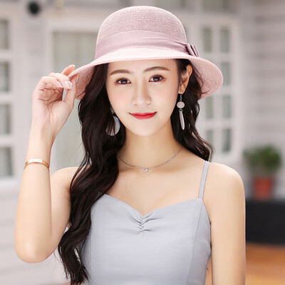 

Hat female summer Korean version versatile fishermans hat Japanese sun hat sunshade hat sunscreen face protection UV travel