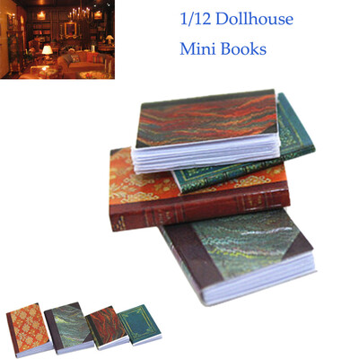 

YIWULA112 Miniature Scene Model Dollhouse Accessories Mini Book Paper Notebook Gift