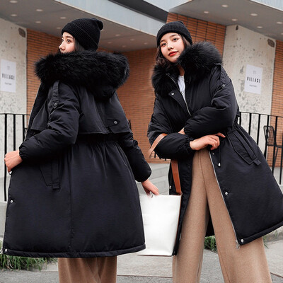 

Toponeto Fashion Women Solid Warm Winter Hooded Windbreaker Coat Jacket Overcoat Outwear