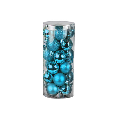 

Gobestart 24Pcs Sparkling Christmas Tree Ornaments Christmas Party Decoration