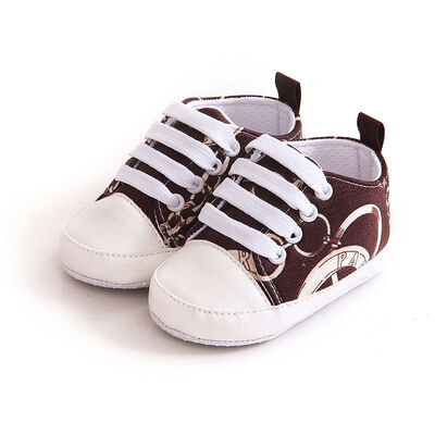 

Soft Infant Fresh Chain Printing baby soft soled shoes Baby Boy Girl Kid Soft Sole Shoes Sneaker Newborn Casual Bottom Toddler