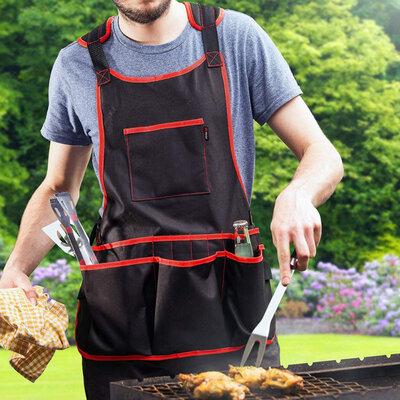 

Multifunctional&durable apron outdoor tool apron garden dress cleaning car wash apron overalls dirty