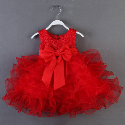 

Summer Wedding&Birthday Party Girls Dress Princess Children Clothes For Kids Baby Clothing