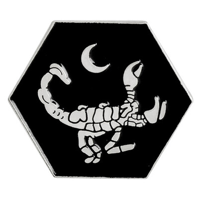 

Creative Enamel Punk Brooch Jacket Lapel Pin Alloy Bag Badge Halloween Brooch
