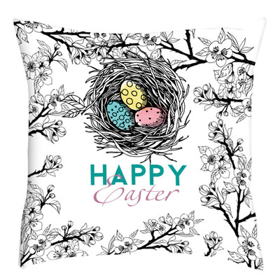 

Gobestart Pillow Case Sofa Car Waist Throw Cushion Cover Home Decoration