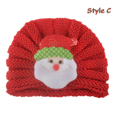 

Baby Hat Large Pom Bobble Chin Tie Winter Knitted Warm Boy Girl 0-18 Months