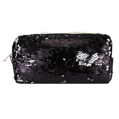 

Toponeto Women Girls Fashion Double Color Sequins Pen Bag Storage Bag Ladies Purse Pouch