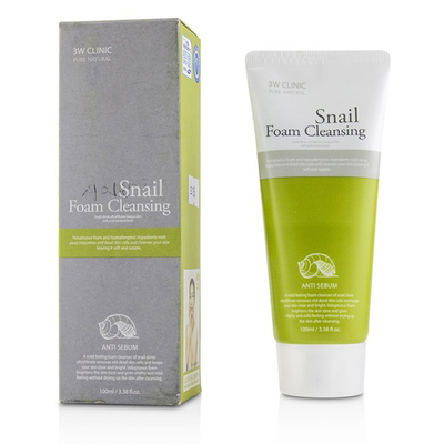 

3W CLINIC - Snail Foam Cleansing 100ml338oz