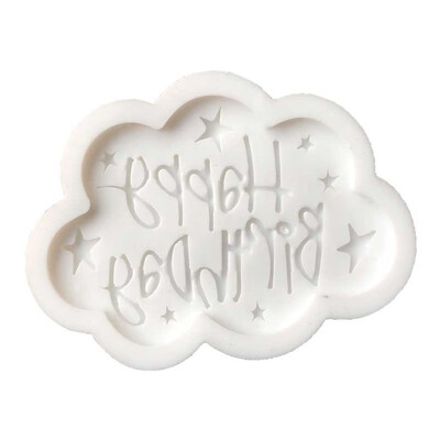 

Happy Birthday Silicone Fondant Cake Mold Chocolate Baking Decorating Mould Diy
