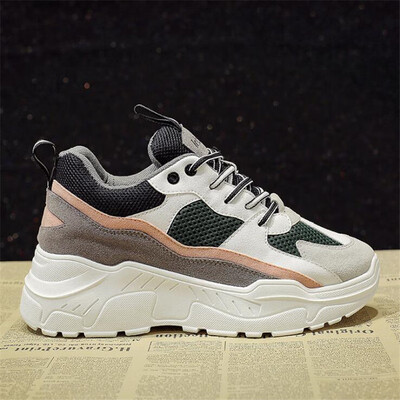 

Women Sneakers 2018 Fashion Casual Shoes Woman Comfortable Breathable Mesh Flats Female Platform Sneakers Chaussure Femme
