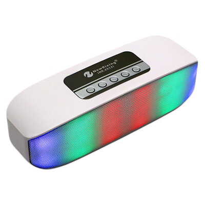 

Portable Mini LED Lights HD Surround Sound Bluetooth Speaker Support FM Radio TF Card Handsfree Call AUX IN Function Loudspeak
