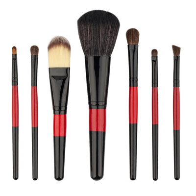 

7PCS Makeup Brushes Powder Naked Palette Maquiagem Foundation Eyeliner Eyebrow Lipstick Blushes Concealer Brush Toiletry Kits