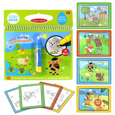 

〖Follure〗Children Water Painting Board Magic Graffiti Education Color Painting Toys