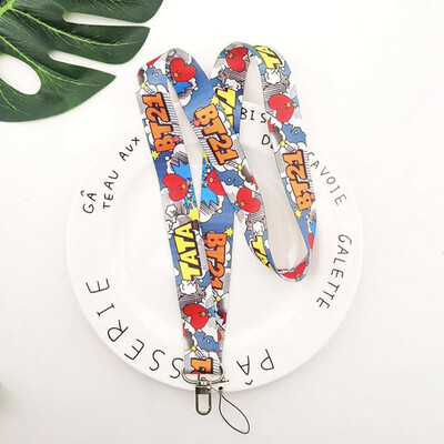 

Cartoo Figure Neck Strap Phone Lanyard Cute Card Holder Keychain