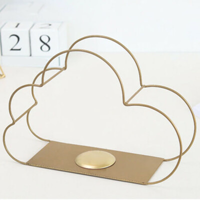 

Toponeto Cloud Shaped Wall Mounted Display Storage Shelf Organization Rack Home Decor