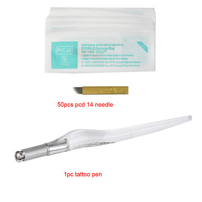 

〖Follure〗Microblading Permanent 3D Makeup Eyebrow Pen Tattoo Needle Pen Kit Tattoo Set