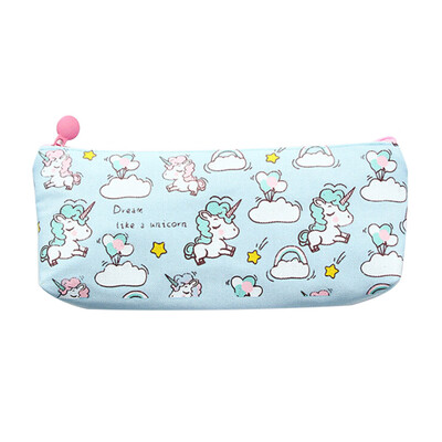 

Boys Girls Kids Pencil Case Unicorn Stationery Pouch School Pen Pencil Organizer Funny Cute Office Makeup Case