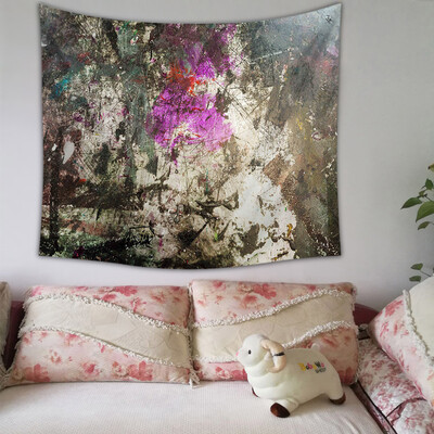 

Gobestart Retro Brick Print Print Home Tapestry Wall Hanging Wall Decoration 150x130cm