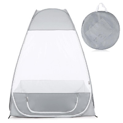 

Outdoor Mosquito Net Meditation Camping Tent Single Sit-in Free-standing Shelter Cabana Quick Folding Camping Tent