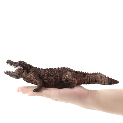 

Tailored Educational Science Crocodile Animal Model Ornament Figurine Toy For Kids Gift