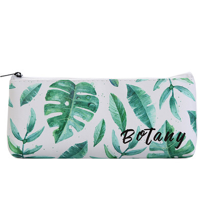 

Toponeto HelloCreative Turtle Leaf Pencil Bag Large Capacity Simple fresh&waterproof