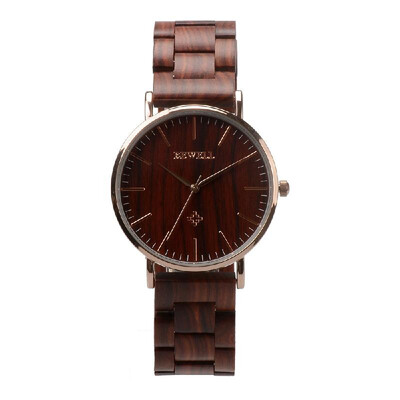 

BEWELL ZS-W163A Quartz ManWomen Optional Ultra Thin Wood Luxury Watch Brand Fashion Gift for Father Friend Dress Style Good Quali