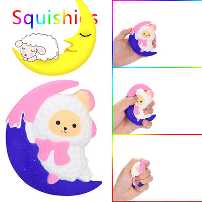 

YIWULAMoon SheepScented Squishies Slow Rising Kids Toys Stress Relief Toy Hop Props
