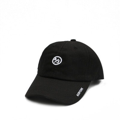 

Hat womens hip hop baseball cap Korean version Chaorens all-around sun hat letter embroidery casual soft top cap male