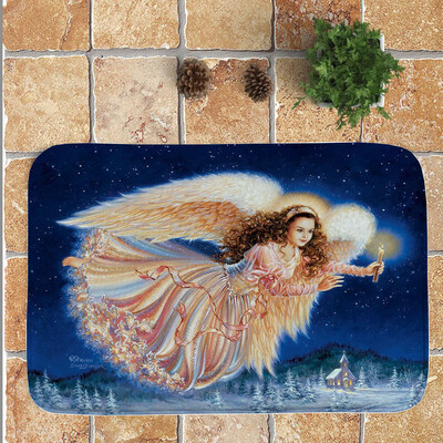 

Tailored Merry Christmas Welcome Doormats Indoor Home Carpets Decor 40x60CM