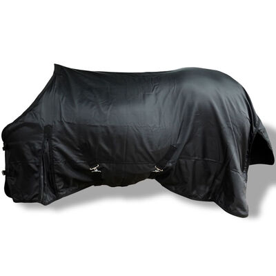 

Fleece Rug Double Layers with Surcingles 61" Black