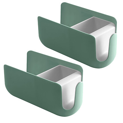 

〖Follure〗Punch-free Multifunctional Wall Mount Storage Rack 2pc