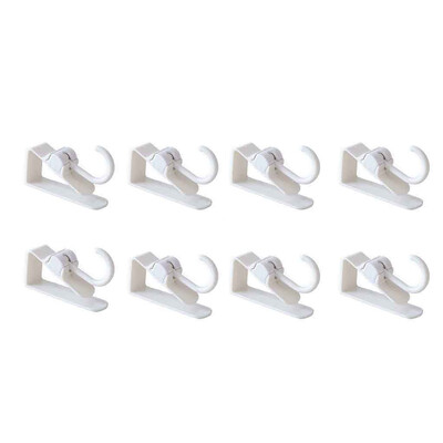 

Toponeto Door Hooks Rotatable Hanging Holder Storage Hook Organizer Bathroom 248pc