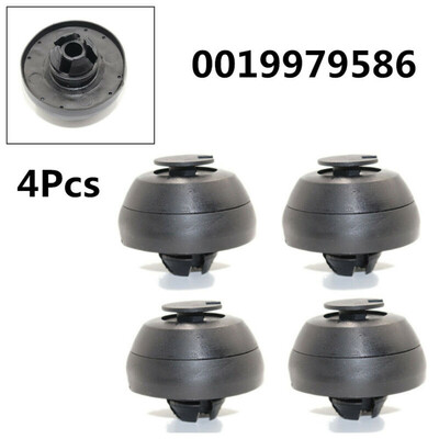 

Black 4x Jack Pad Support Lift 0019979586 For Mercedes-Benz R129 W208 W210 W215