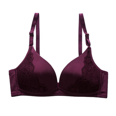 

Lace Sexy Lingerie Women Adjustable Push Up Bras Underwear Floral Deep V Bra Bralette