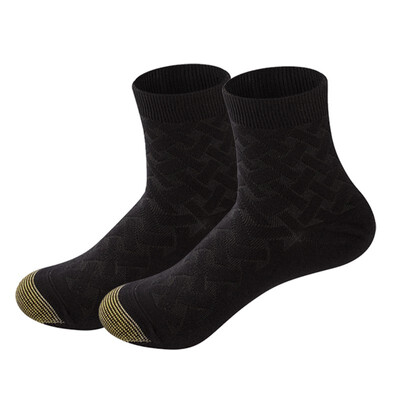 

LifeWheel Men Bamboo Antibacterial Breathable Mid Length Daily Crew Casual Socks
