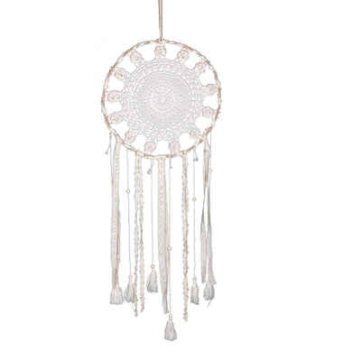 

Handmade Dream Catcher Net with Wood Bead Home Wall Hanging Decoration Decor Craft Wind Chimes Dreamcatcher
