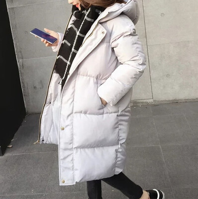 

Toponeto Women Casual Long Thick Loose Bread Coat Winter Jacket Cotton Clothes