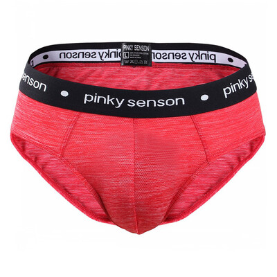 

Tailored Mens Sexy Underwear Transparent See Through Shorts Hot Lip Print Underpants