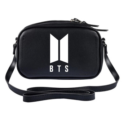 

Kpop BTS Handbag Bangtan Boys Shoulder Bag BTS V SUGA JIN JIMIN J-HOPE JUNG KOOK PU Messenger Bag Bag