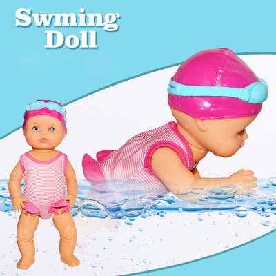 

YIWULAWater Fun Swimming Pool For Waterproof Electric Doll Best Gift Toy For Children