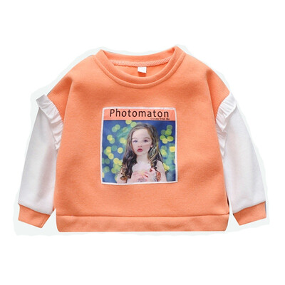 

Autumn Kids Baby Girl Cute Cartoon Print Sweatshirts Casual Toddler Blouse Long Sleeve Outerwear