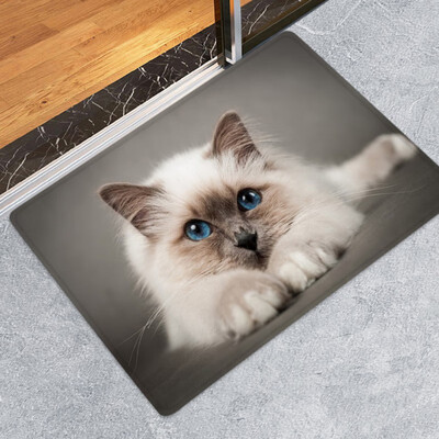 

Nordic Carpets Soft Flannel 3D Printed Area Rugs Parlor Cartoon Cat Turtle Sunset Mat Rugs Anti-slip Rug For Living Room Decor
