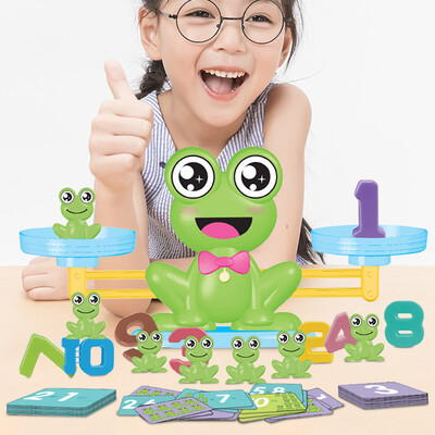 

YIWULAFrogs Balance Game Scales Early Learning Weight Child Kids Intelligence Toys