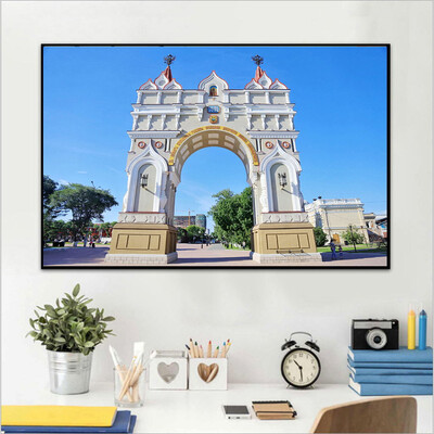 

Gobestart 5D DIY Diamond Painting Embroidery Round Diamond Home Decor Gift